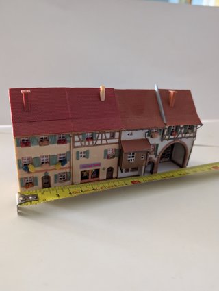 Conjunto casas fondo escala N
