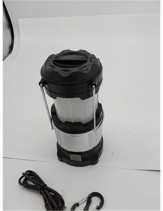 Expower Lámpara de Camping Recargable IPX5 Farol de Acampada Estirable con 4 Modos Iluminación Apto a Acampar Camping - Cobertizo