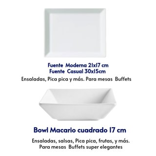 Alquiler de vajilla y mobiliario para eventos