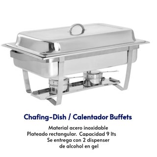 Alquiler de vajilla y mobiliario para eventos