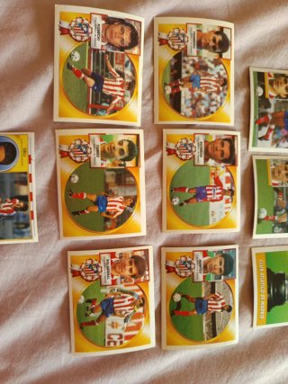 Lott di figurine calcio Atlético de Madrid