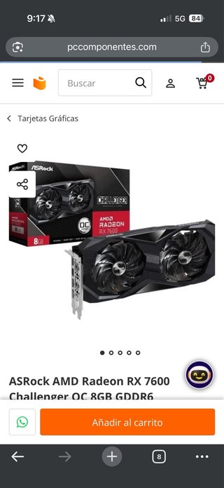 Tarjeta Gráfica ASRock RX 6650 XT
