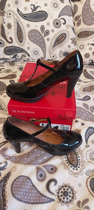 Zapatos DI FONTANA Negros Talla 37