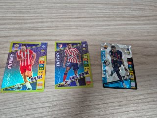 Lote 3 Cartas Fútbol Panini Adrenalyn XL