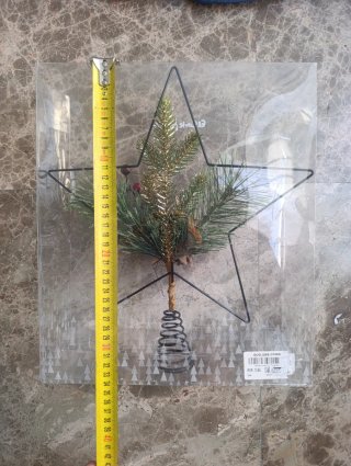 Estrella para árbol de Navidad