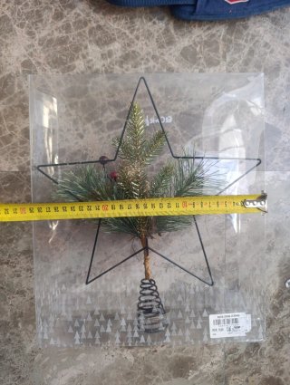 Estrella para árbol de Navidad
