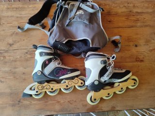 Patines en línea K2 Eco con mochila