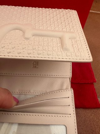 OFERTA !! Cartera Carolina Herrera Piel