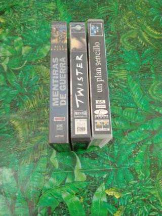 Lote 3 Películas VHS Bill Paxton
