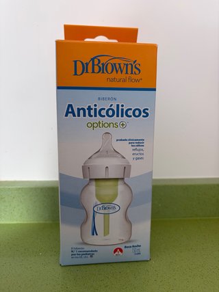 Biberón Dr. Brown's Anticólicos Boca Ancha