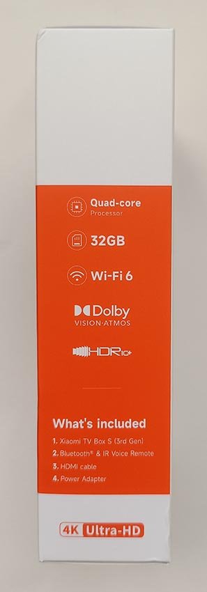 Xiaomi TV Box S 3a Gen 4K Ultra-HD