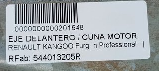 EJE DELANTERO / CUNA MOTOR RENAULT KANGOO Furgón Professional