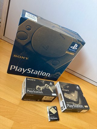 Consola PlayStation PS1 con accesorios