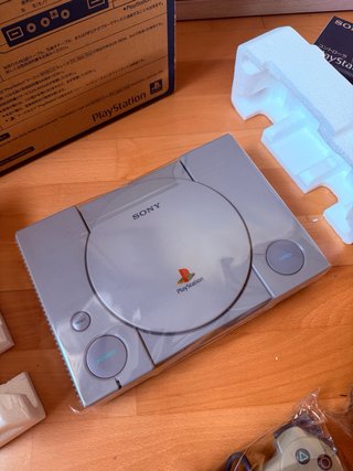 Consola PlayStation PS1 con accesorios