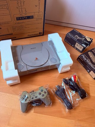 Consola PlayStation PS1 con accesorios