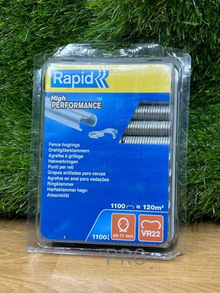 Grapas Galvanizadas para Cercas y Vallas VR22 Rapid