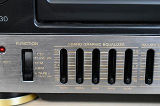 Mini cadena Sony CFS-1030 Radio Cassette Años 90