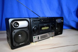 Mini cadena Sony CFS-1030 Radio Cassette Años 90