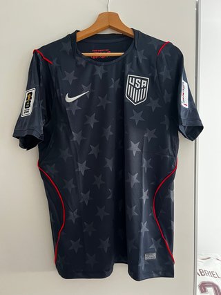 Camiseta USA Nike Away Negra Estrellas