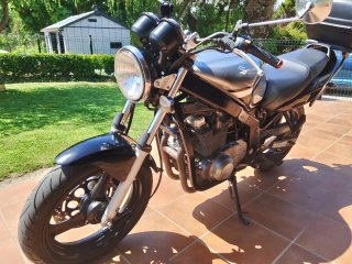 Suzuki GS 500E 2007 Negra/Plata