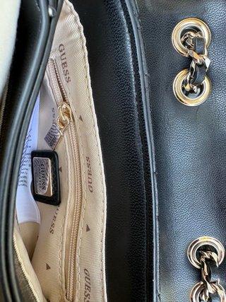 Bolso Negro Guess Nuevo