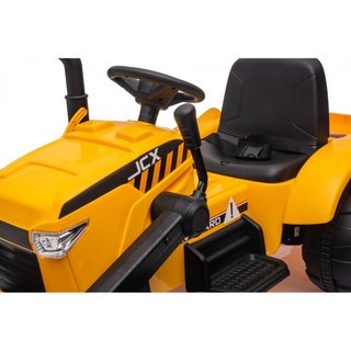 Buddy - Tractor con pala y remolque infantil 12v