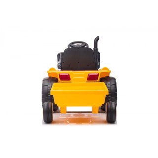 Buddy - Tractor con pala y remolque infantil 12v