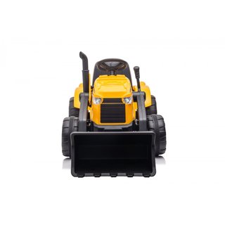 Buddy - Tractor con pala y remolque infantil 12v