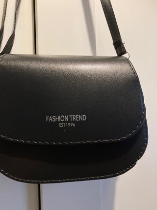 Bolso bandolera Fashion Trend negro