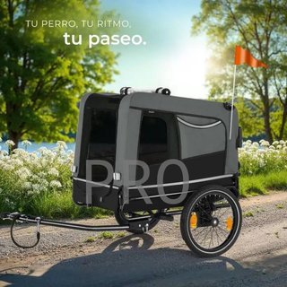 Remolque para perros
