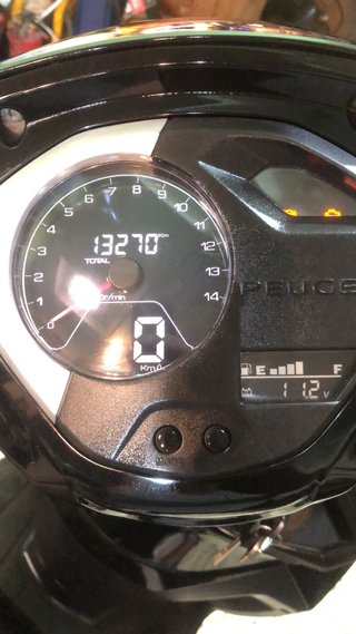 Peugeot Belleville 125 2019 Negra