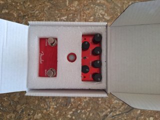 Pedal Fender Santa Ana Overdrive Guitarra Eléctric
