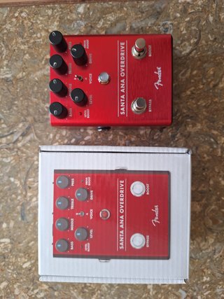 Pedal Fender Santa Ana Overdrive Guitarra Eléctric