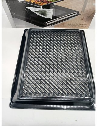 Bosch - Bandeja Air Fry - Compatible con Hornos - Serie 8 - Color Gris - HEZ629070