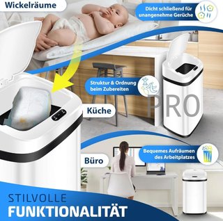 Cubo de basura de cocina automático - Kesser