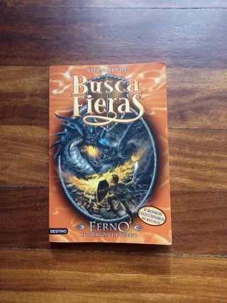 Libro busca fieras Ferno el dragón de fuego