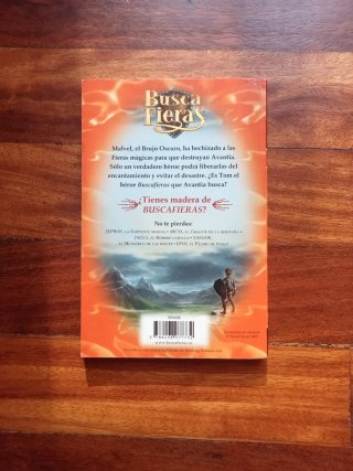 Libro busca fieras Ferno el dragón de fuego