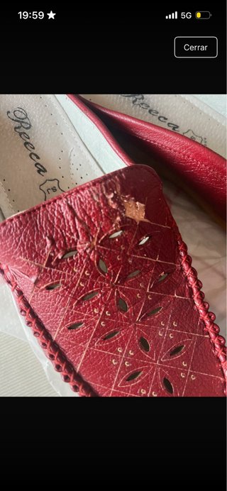 Zapatos Reeca Rojos de Mujer