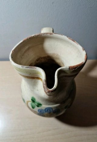 Brocca Maiolica Policroma 1800