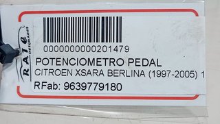 POTENCIOMETRO PEDAL CITROEN XSARA BERLINA 1.6 16V Chrono