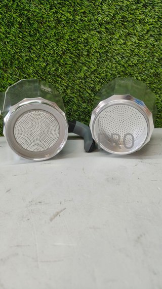 Cafetera italiana, Aluminio, Plata, 12 tazas