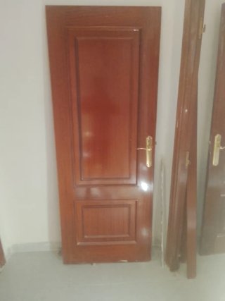 2 Puertas Madera con Cristal, 3 puertas para sala