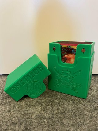 Deckbox One Piece Zoro 3D Custom