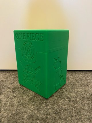 Deckbox One Piece Zoro 3D Custom