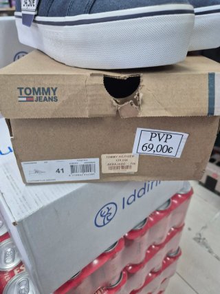 Zapatillas Tommy Jeans Azul y Blanco