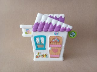 Casas Pin y Pon con figuras.