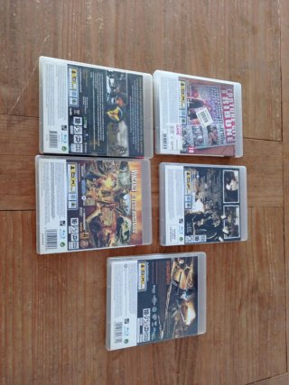 Lote 5 Juegos PS3 completos