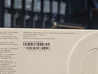 APPLE WATCH SERIE 11 42MM GPS NEGRO  PRECINTADO