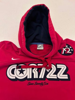 Felpa Nike Cortez 1972 Taglia XL Rossa e Blu