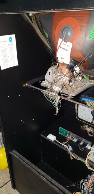 Máquina Arcade ORIGINAL monitor antiguo